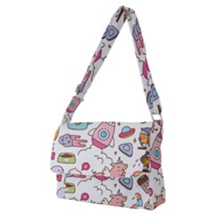 Set-kawaii-doodles -- Full Print Messenger Bag (m) by Grandong