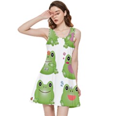 Kawaii-frog-rainy-season-japanese Inside Out Racerback Dress by Grandong