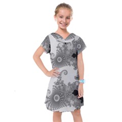 Apple Males Almond Bread Abstract Mathematics Kids  Drop Waist Dress by Vaneshop