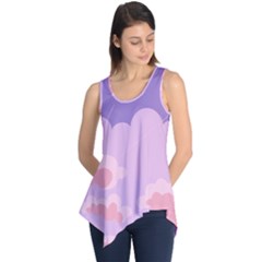 Sky Nature Sunset Clouds Space Fantasy Sunrise Sleeveless Tunic by Vaneshop