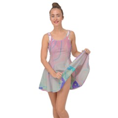 Palm Trees Leaves Plants Tropical Wreath Inside Out Casual Dress by Vaneshop
