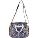  violet symmetry Rope Handles Shoulder Strap Bag View3