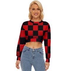 Black And Red Backgrounds- Lightweight Long Sleeve Sweatshirt by Amaryn4rt