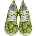 Seamless-pattern-with-green-leaves Men s Lightweight Sports Shoes View1