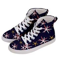 Sea-stars-pattern-sea-texture Women s Hi-top Skate Sneakers by Amaryn4rt