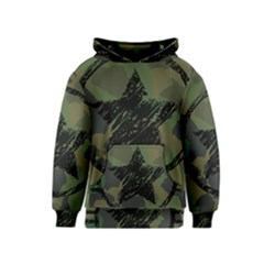 Military-camouflage-design Kids  Pullover Hoodie by Amaryn4rt