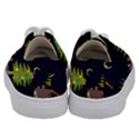 House Tree Man Moon Night Stars Kids  Low Top Canvas Sneakers View4