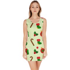 Festive Background Holiday Background Bodycon Dress by Pakjumat