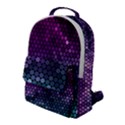 Digital Abstract Party Event Flap Pocket Backpack (Large) View1