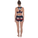 Winter Painting Moon Night Sky Racerback Boyleg Bikini Set View2