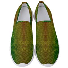 Psychedelic Screen Trippy Men s Slip On Sneakers by Modalart