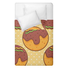 Takoyaki Food Seamless Pattern Duvet Cover Double Side (single Size) by Sarkoni