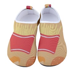 Fast Junk Food  Pizza Burger Cool Soda Pattern Men s Sock-style Water Shoes by Sarkoni