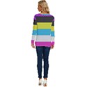 Bigender Flag Copy Long Sleeve Crew Neck Pullover Top View4