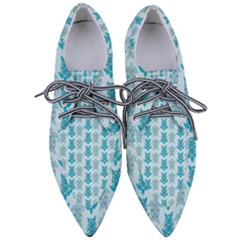 Sea Turtle Sea Animal Pointed Oxford Shoes by Dutashop