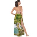 River Waterfall Maxi Chiffon Tie-Up Sarong View2