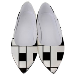 Black And White Pattern Women s Low Heels by Amaryn4rt