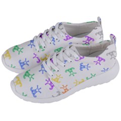 Rainbow Clown Pattern Men s Lightweight Sports Shoes by Amaryn4rt