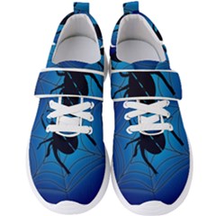 Spider On Web Men s Velcro Strap Shoes by Amaryn4rt