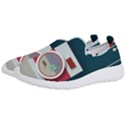 Camera Vector Illustration Men s Slip On Sneakers View2