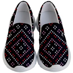 Pattern Abstract Design Art Kids Lightweight Slip Ons by Ravend