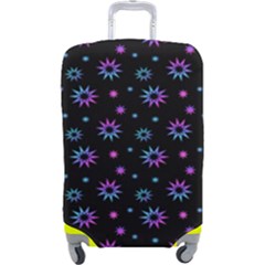 Stars Pattern Art Design Luggage Cover (large) by Ravend