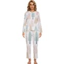 Trees Christmas Womens  Long Sleeve Lightweight Pajamas Set View1