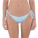 Stripes Striped Turquoise Reversible Bikini Bottoms View1