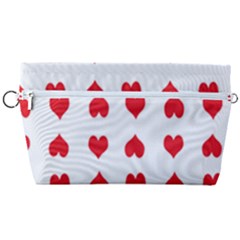 Heart Red Love Valentines Day Handbag Organizer by Bajindul