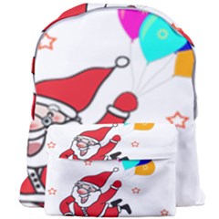 Nicholas Santa Claus Balloons Stars Giant Full Print Backpack by Ndabl3x