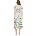 Flowers Bird Floral Floral Design High Low Boho Dress View2