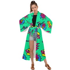 Pattern Adweek Summer Maxi Kimono by Ndabl3x