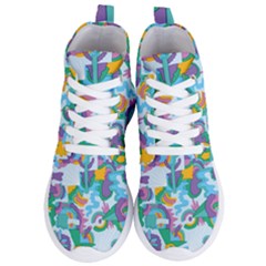 Pattern Hotdog Trap Women s Lightweight High Top Sneakers by Ndabl3x