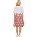 Colorful Background Abstract Classic Short Skirt View4