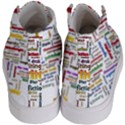 Writing Author Motivation Words Kids  Hi-Top Skate Sneakers View4