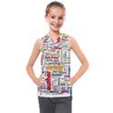 Writing Author Motivation Words Kids  Sleeveless Hoodie View1