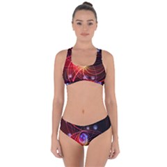 Physics Quantum Physics Particles Criss Cross Bikini Set by Sarkoni