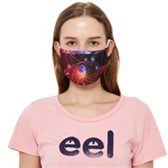 Physics Quantum Physics Particles Cloth Face Mask (adult) by Sarkoni