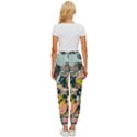 Art Graffiti Abstract Vintage Lines Women s Cropped Drawstring Pants View4