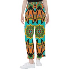 Color Abstract Pattern Structure Women s Pants  by Amaryn4rt