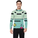 Adventure Time Beemo Bmo Illustration Cartoons Men s Long Sleeve Rash Guard View1