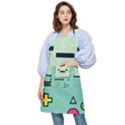 Adventure Time Beemo Bmo Illustration Cartoons Pocket Apron View1