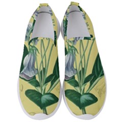 Botanical Plants Green Men s Slip On Sneakers by Sarkoni