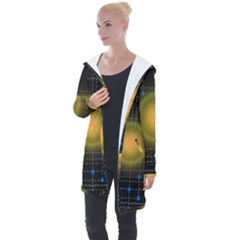 Technology System Longline Hooded Cardigan by Modalart