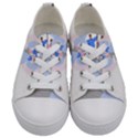 Achievement Success Mountain Clouds Kids  Low Top Canvas Sneakers View1