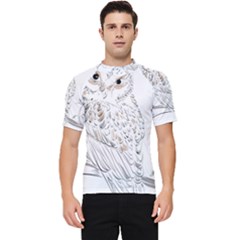 Owl Bird Wildlife Bird Of Prey Men s Short Sleeve Rash Guard by Modalart