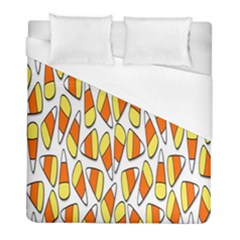 Candy Corn Halloween Candy Candies Duvet Cover (full/ Double Size) by Ravend