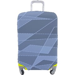 Lines Shapes Pattern Web Creative Luggage Cover (large) by Ravend