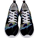 Flower Pattern Design Abstract Background Men s Lightweight Sports Shoes View1