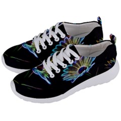 Flower Pattern Design Abstract Background Men s Lightweight Sports Shoes by Amaryn4rt